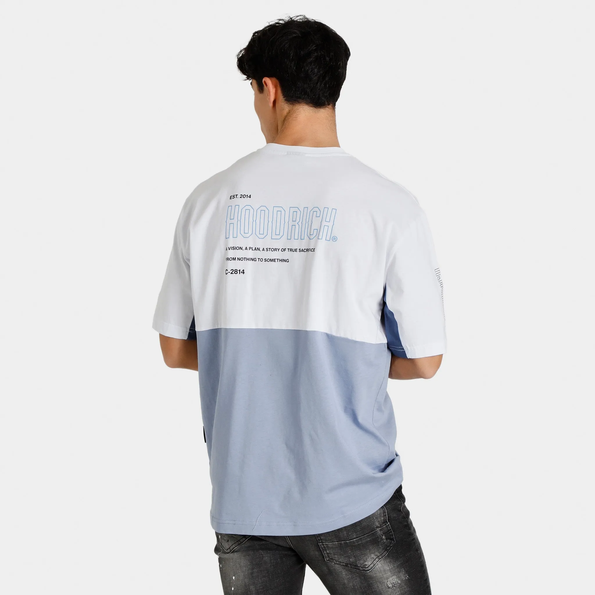 Hoodrich OG Stamp T-shirt White / Tempest - Vintage Indigo sold by JD Sports product image thumbnail 2