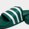 adidas Originals Adilette Slides Collegiate Green / Cloud White - Collegiate Green sold by JD Sports