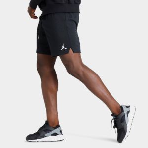Jordan Dri-FIT Sport BC Mesh Graphic Shorts Black / Black - White sold by JD Sports