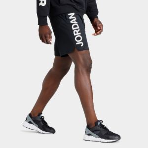 Jordan Dri-FIT Sport BC Mesh Graphic Shorts Black / Black - White sold by JD Sports