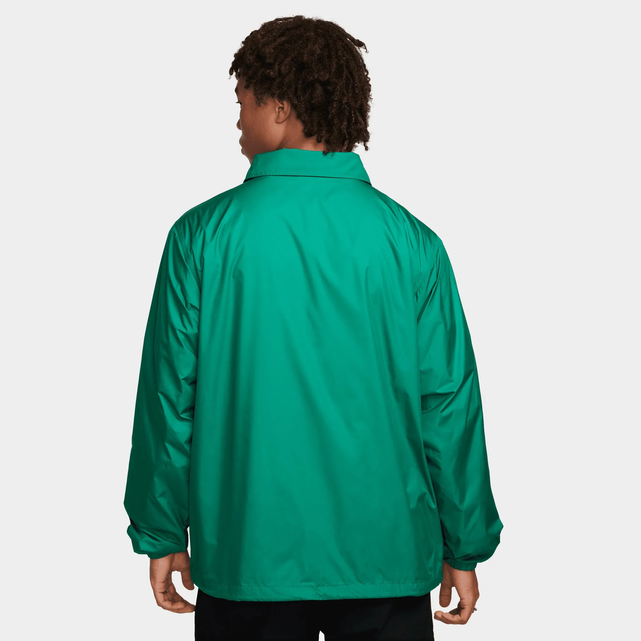 Nike Sportswear Club Coaches Jacket Malachite / White sold by JD Sports product image thumbnail 2