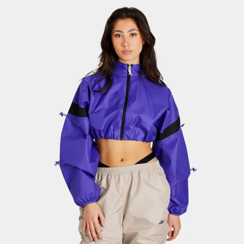 Reebok x Cardi B Women’s Woven Crop Jacket / Ultima Purple made by Reebok