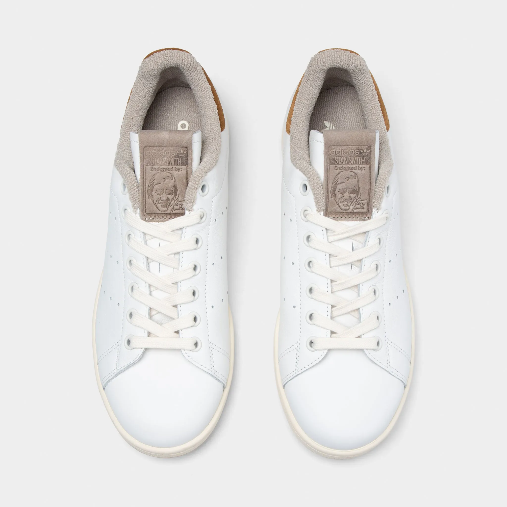 adidas Originals Stan Smith Core White / Bronze Strata - Cream White sold by JD Sports product image thumbnail 5