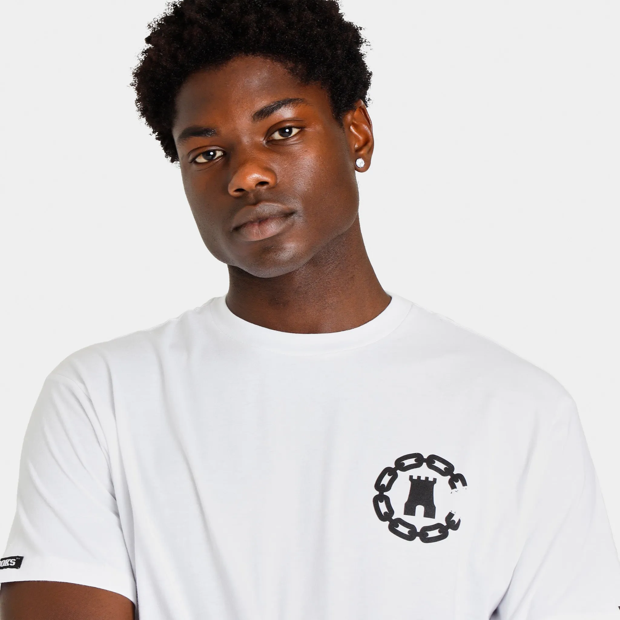 Crooks & Castles Ain’t No Such Thing T-shirt / White sold by JD Sports product image thumbnail 4