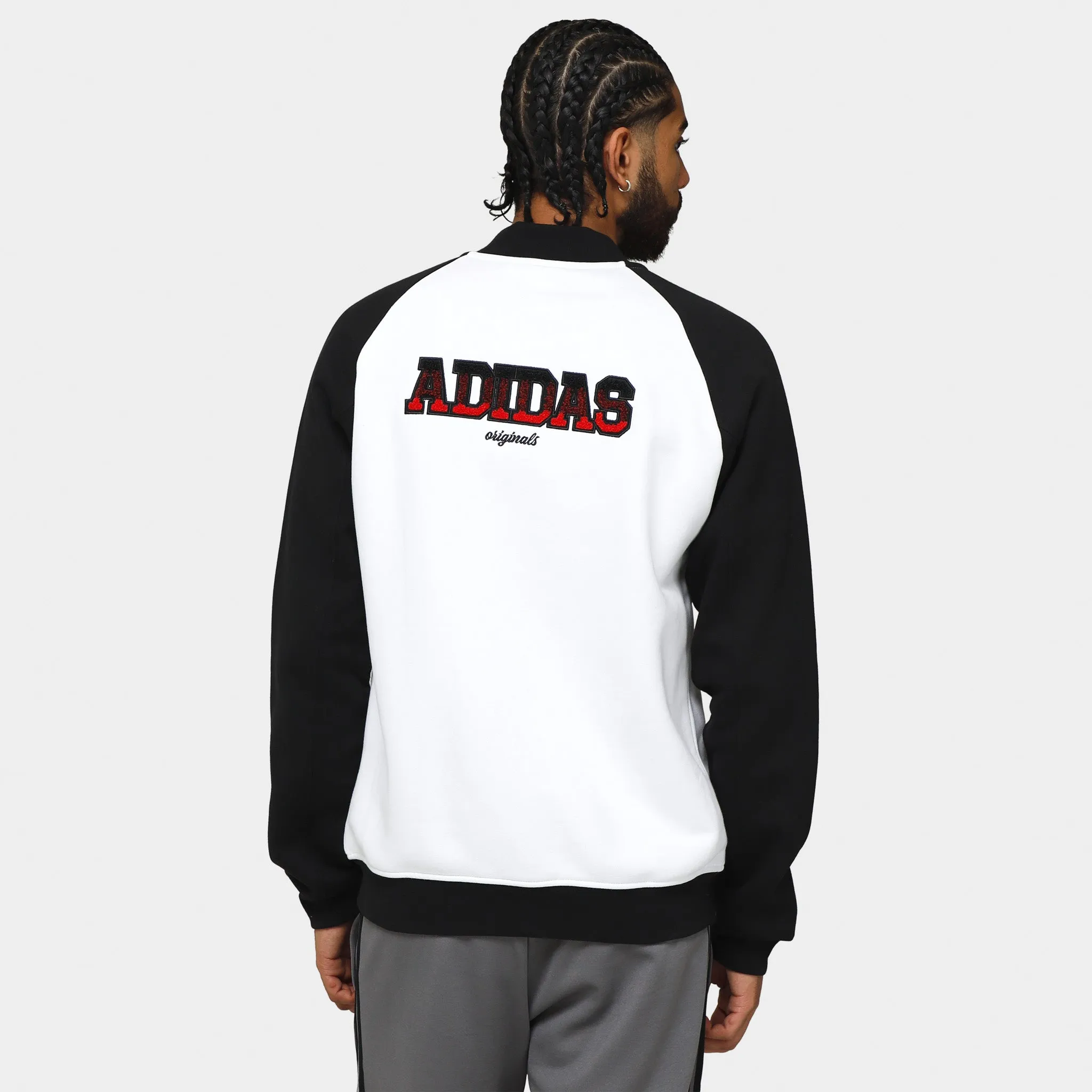 adidas Originals Varsity Jacket White / Black sold by JD Sports product image thumbnail 2