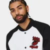 adidas Originals Varsity Jacket White / Black sold by JD Sports