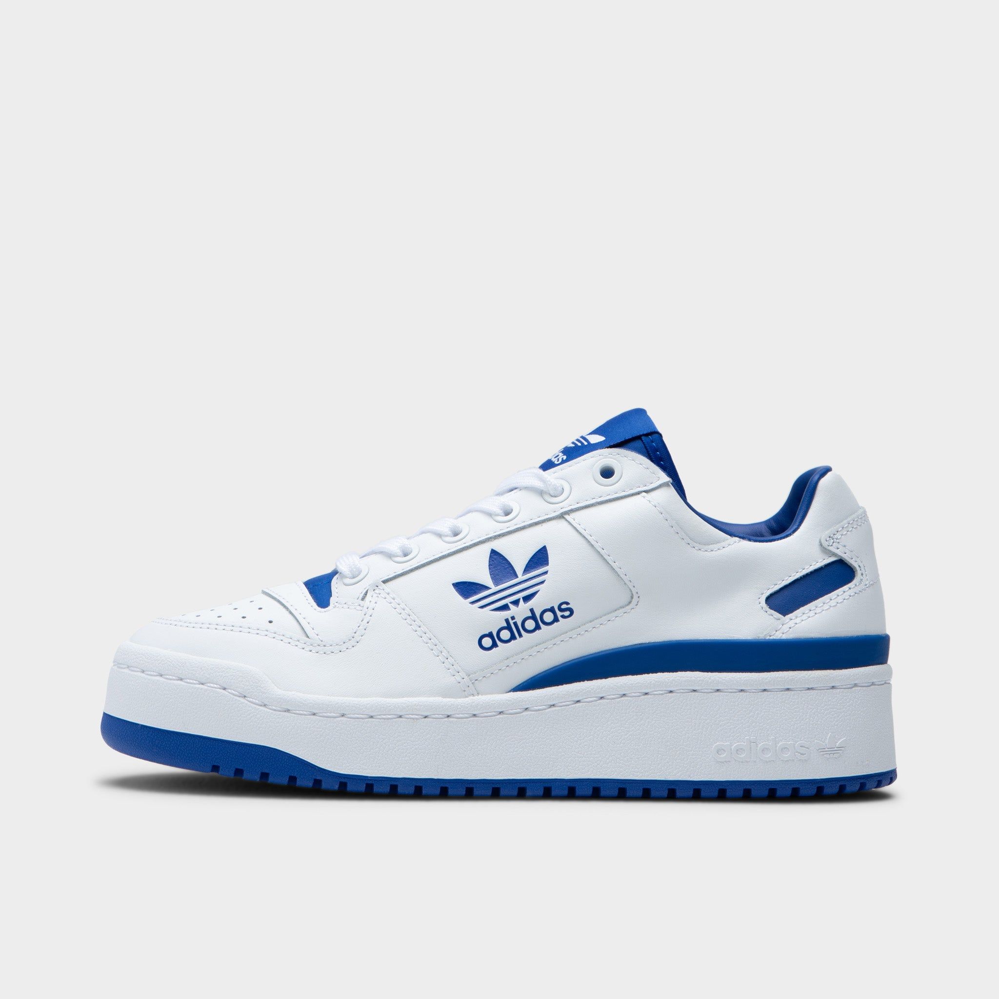 adidas Originals Women's Forum Bold Cloud White / Cloud White - Royal Blue sold by JD Sports