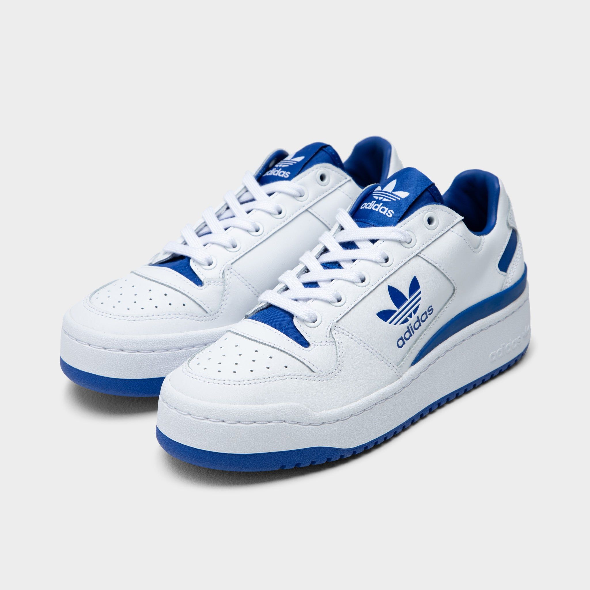 adidas Originals Women's Forum Bold Cloud White / Cloud White - Royal Blue sold by JD Sports product image thumbnail 2