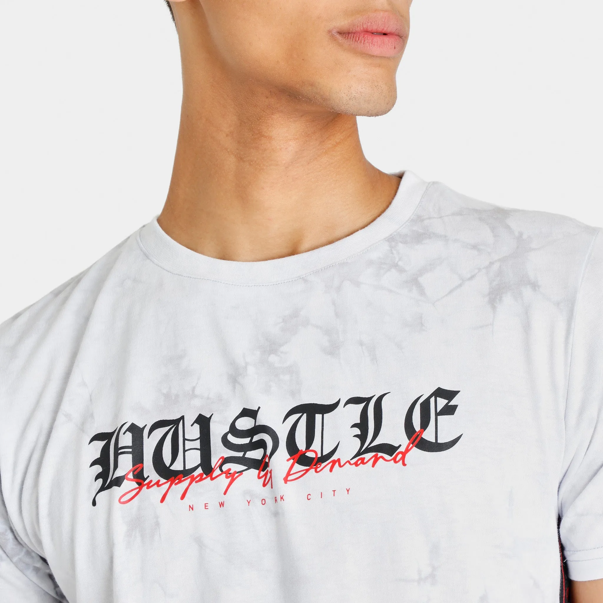 Supply & Demand Quarry T-shirt White / Black sold by JD Sports product image thumbnail 3