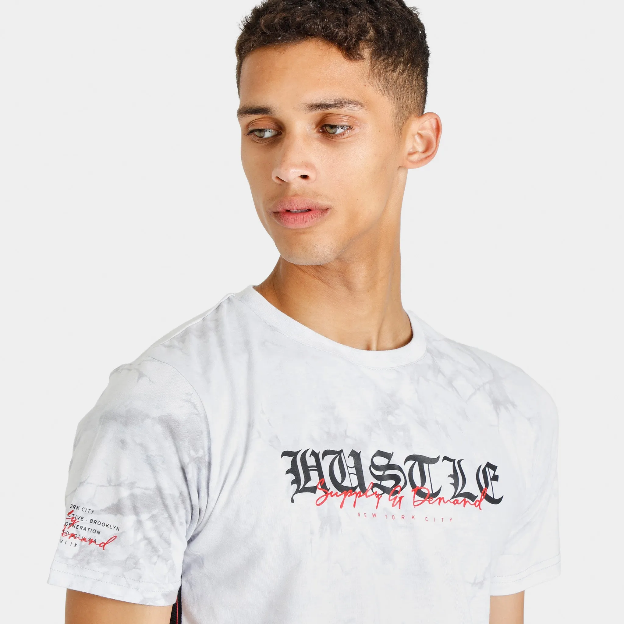 Supply & Demand Quarry T-shirt White / Black sold by JD Sports product image thumbnail 4