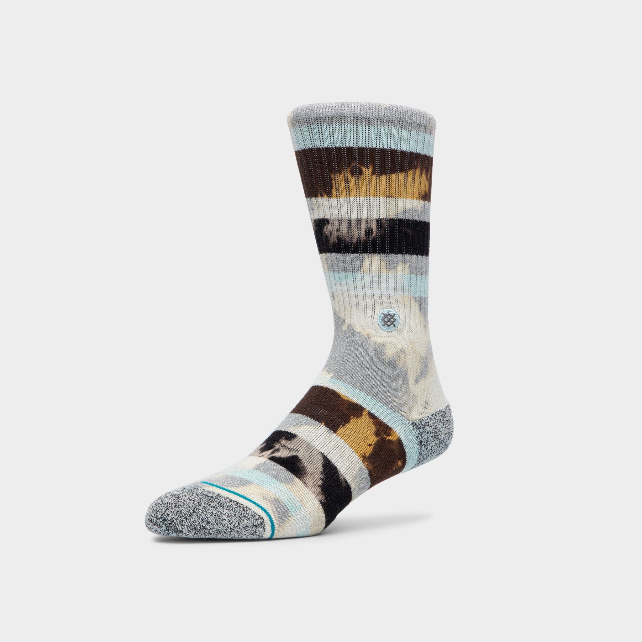 Stance Brong Crew Socks / Grey sold by JD Sports