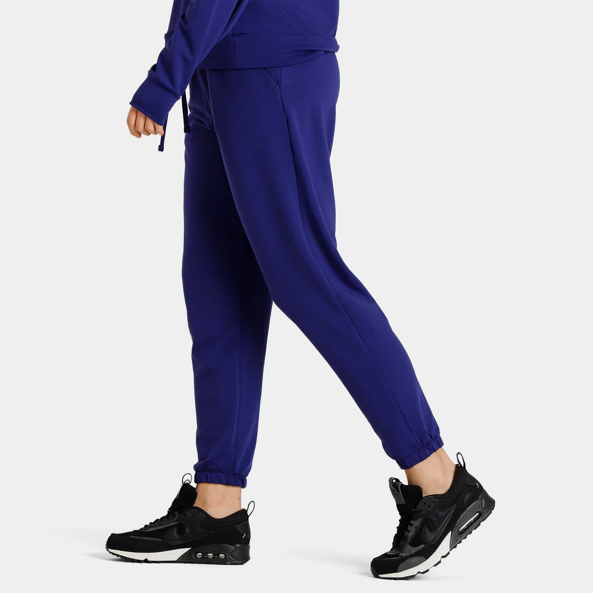 Under Armour Womens' Rival Terry Joggers Sonar Blue / White sold by JD Sports product image thumbnail 4