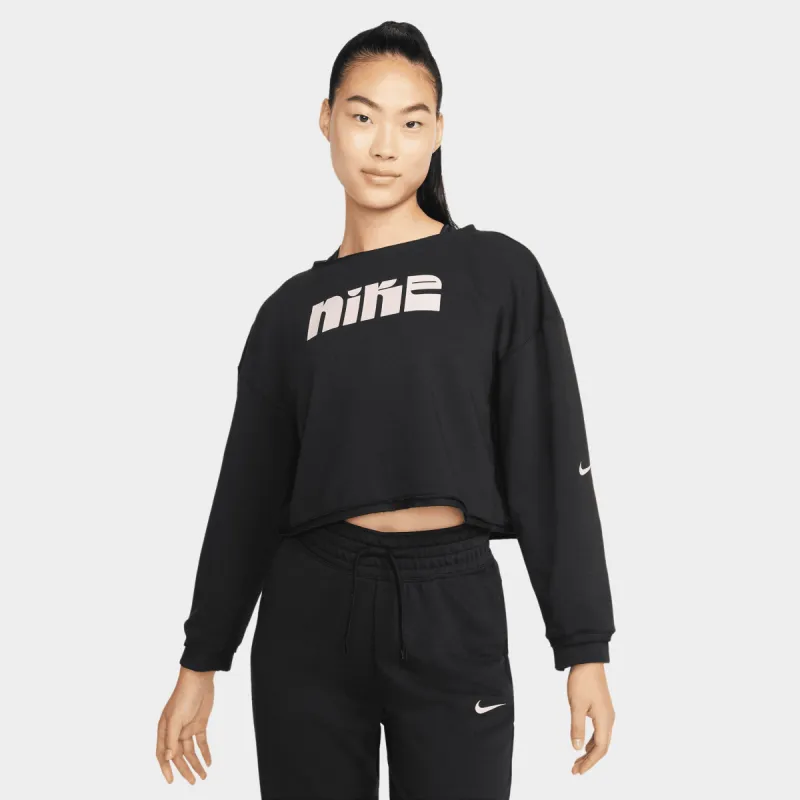 Nike Women's Fleece Training Sweatshirt / Black sold by JD Sports