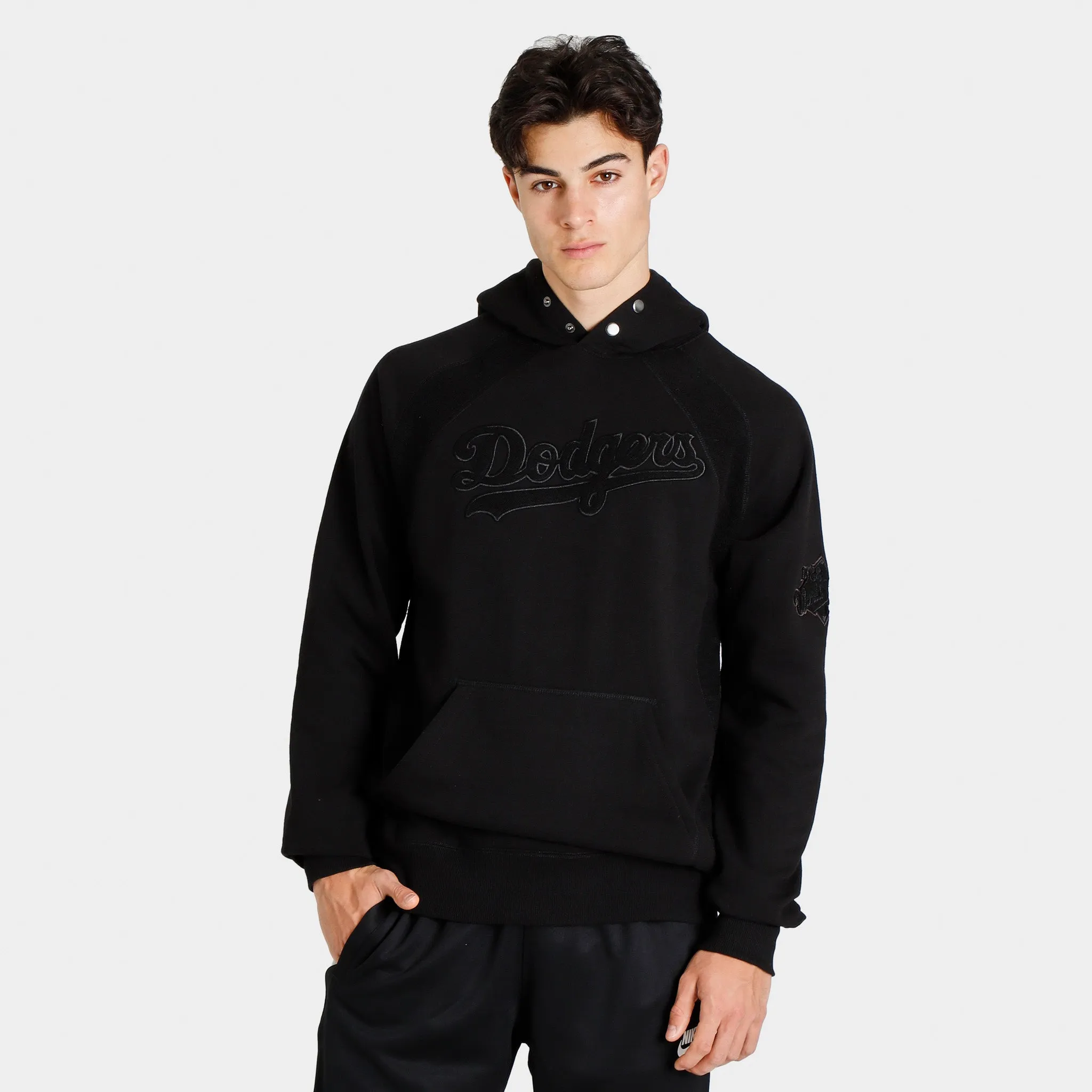 New Era Los Angeles Dodgers Block Letter Pullover Hoodie / Black sold by JD Sports