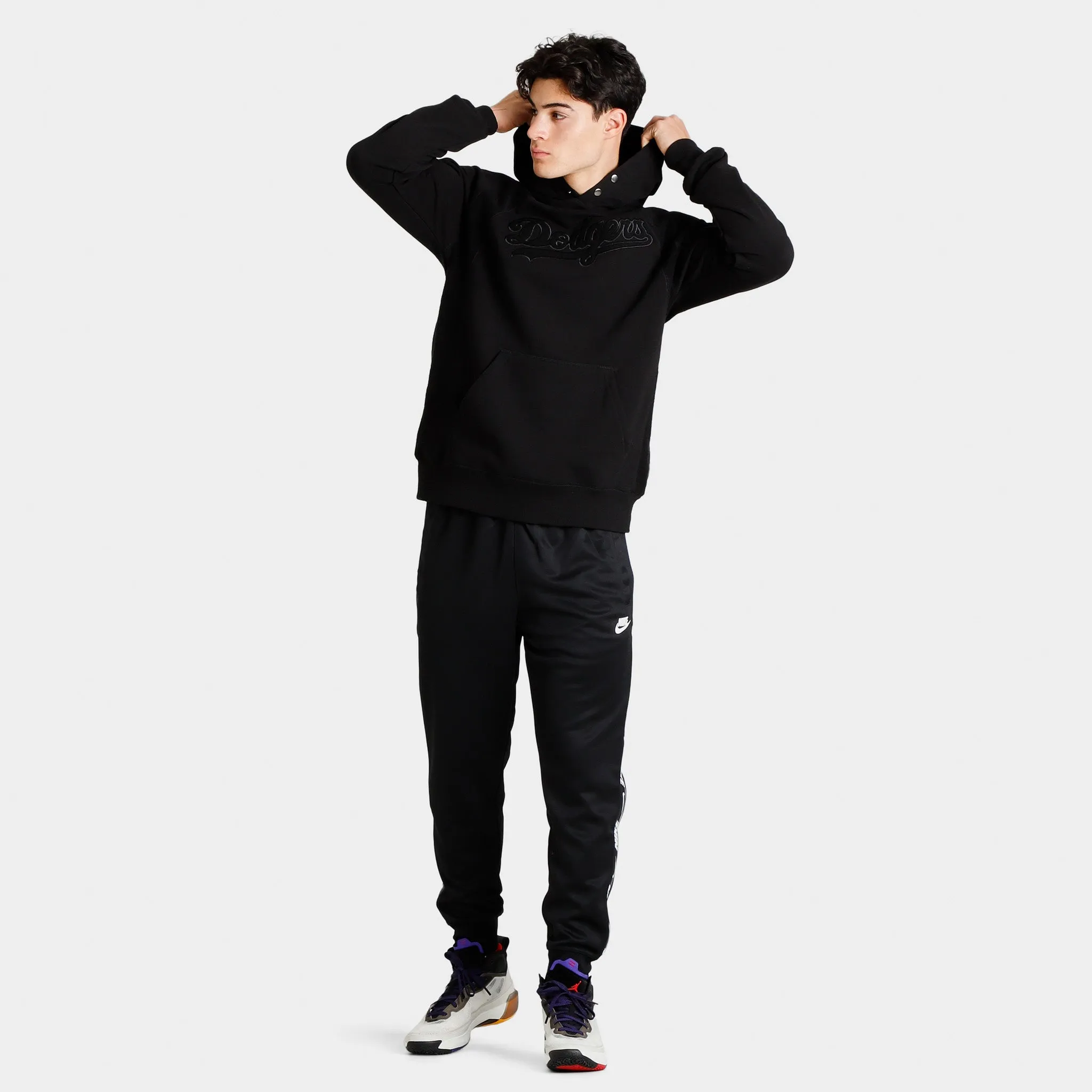 New Era Los Angeles Dodgers Block Letter Pullover Hoodie / Black sold by JD Sports product image thumbnail 5