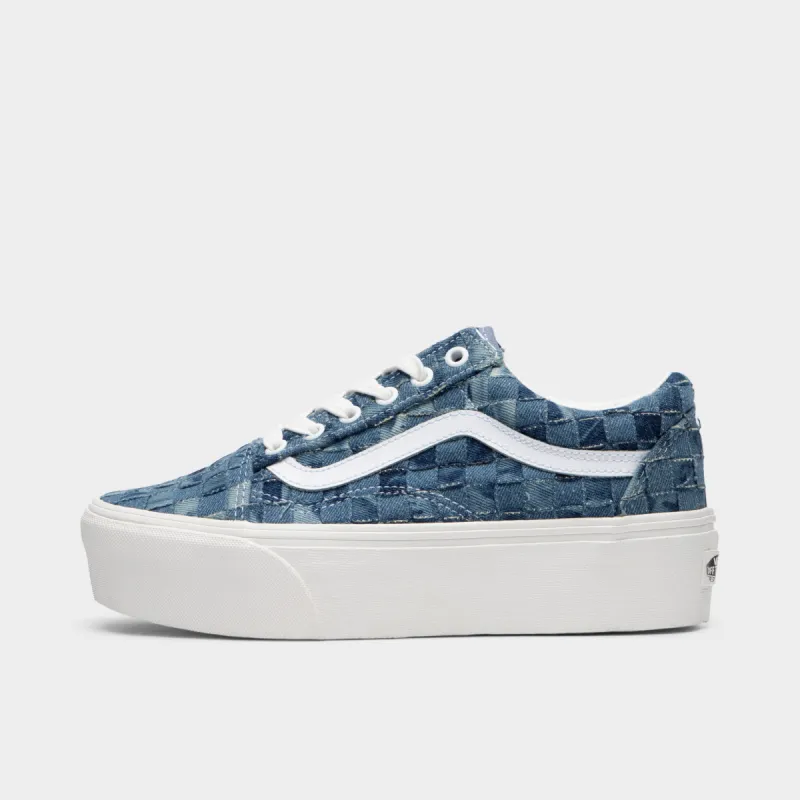 Vans Women's Old Skool Stackform Denim / Multi sold by JD Sports