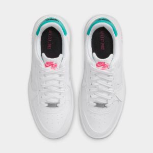 Nike Women's Air Force 1 PLT.AF.ORM White / White - Pink Blast sold by JD Sports