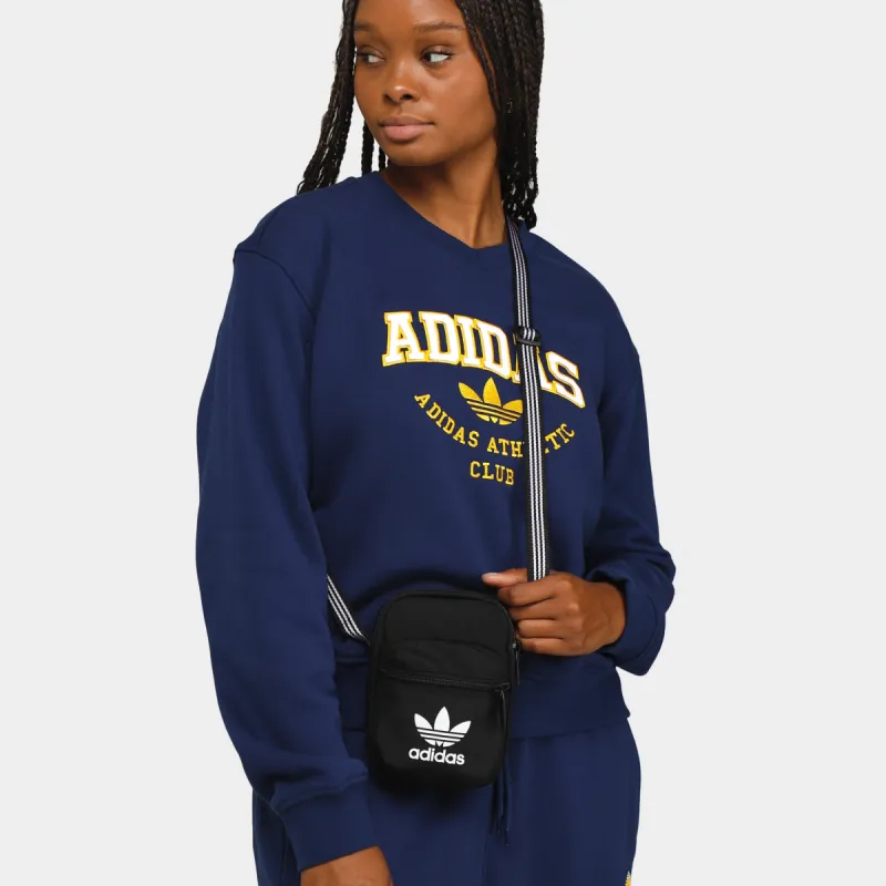 adidas Adicolor Classic Festival Bag / Black sold by JD Sports