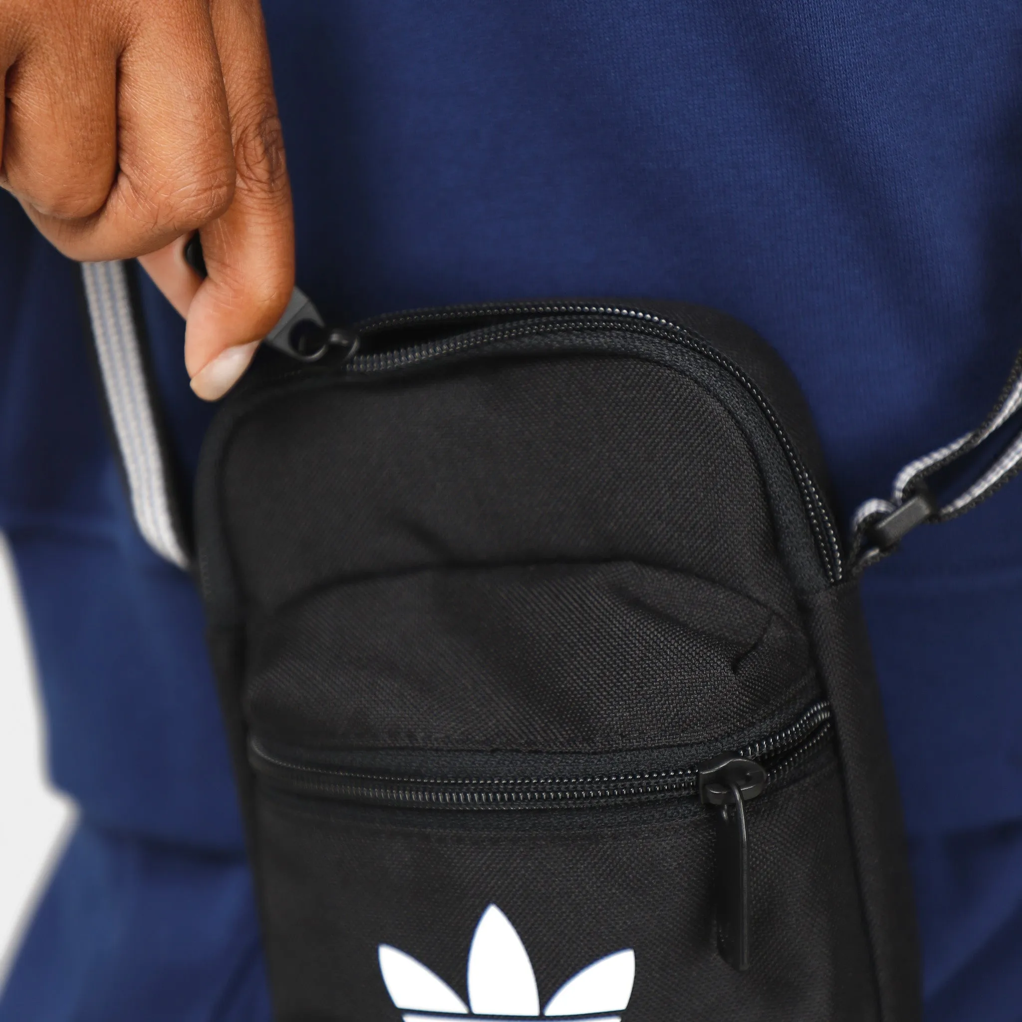 adidas Adicolor Classic Festival Bag / Black sold by JD Sports product image thumbnail 3
