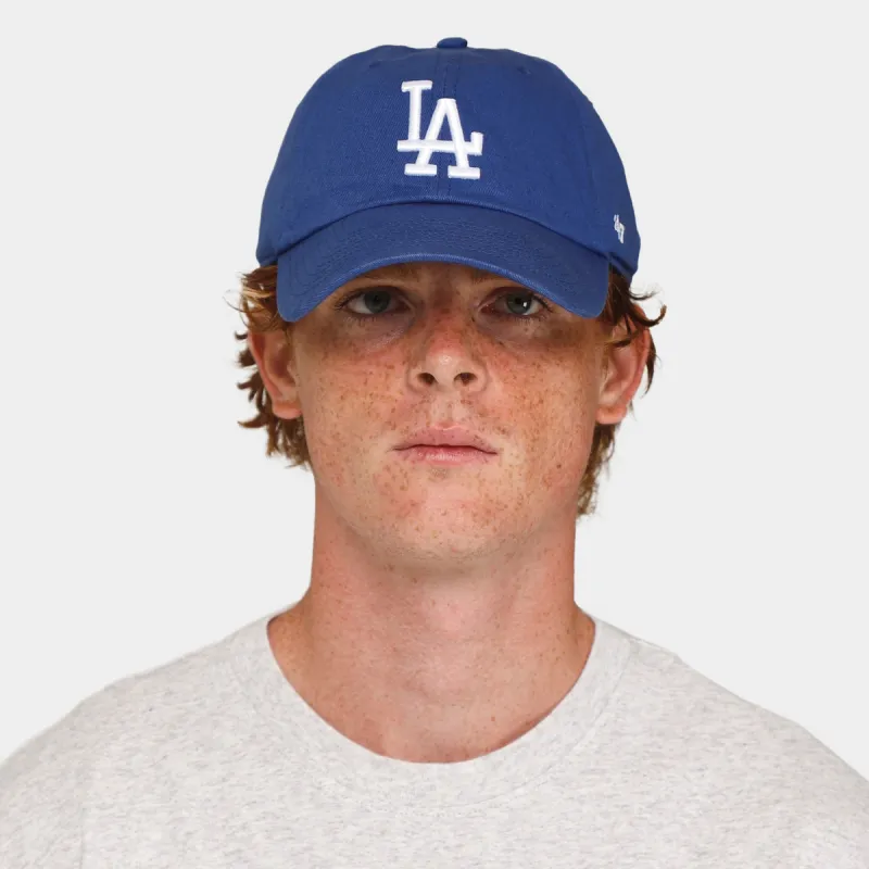 47 Brand Los Angeles Dodgers Clean Up Cap / Blue sold by JD Sports
