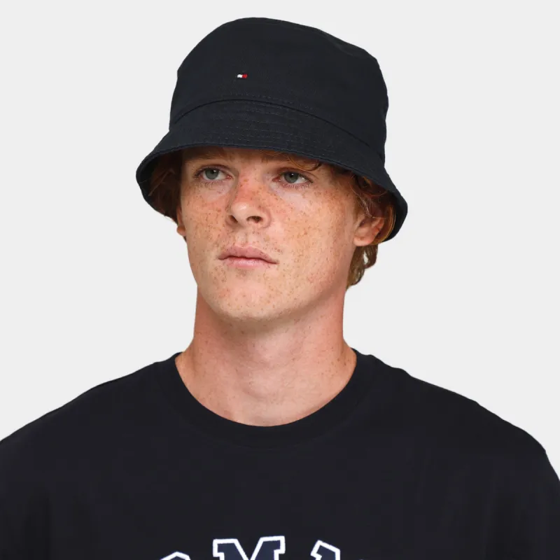 Tommy Jeans Flag Bucket Hat / Sky Captain sold by JD Sports