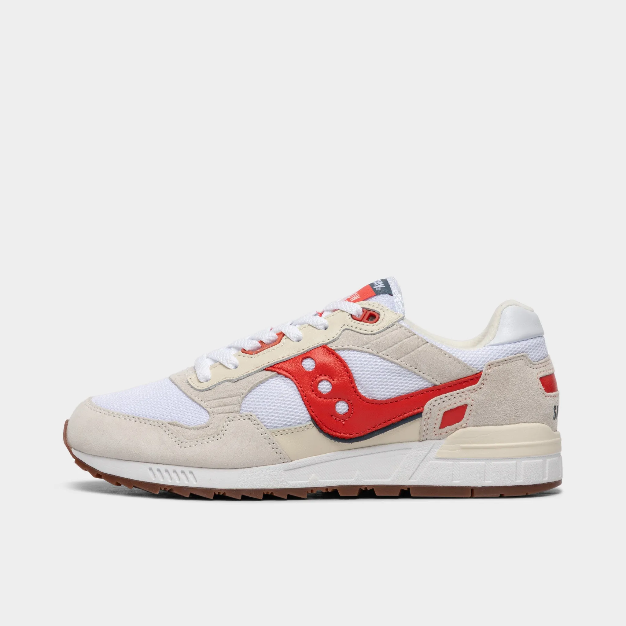 Saucony Shadow 5000 White / Red sold by JD Sports