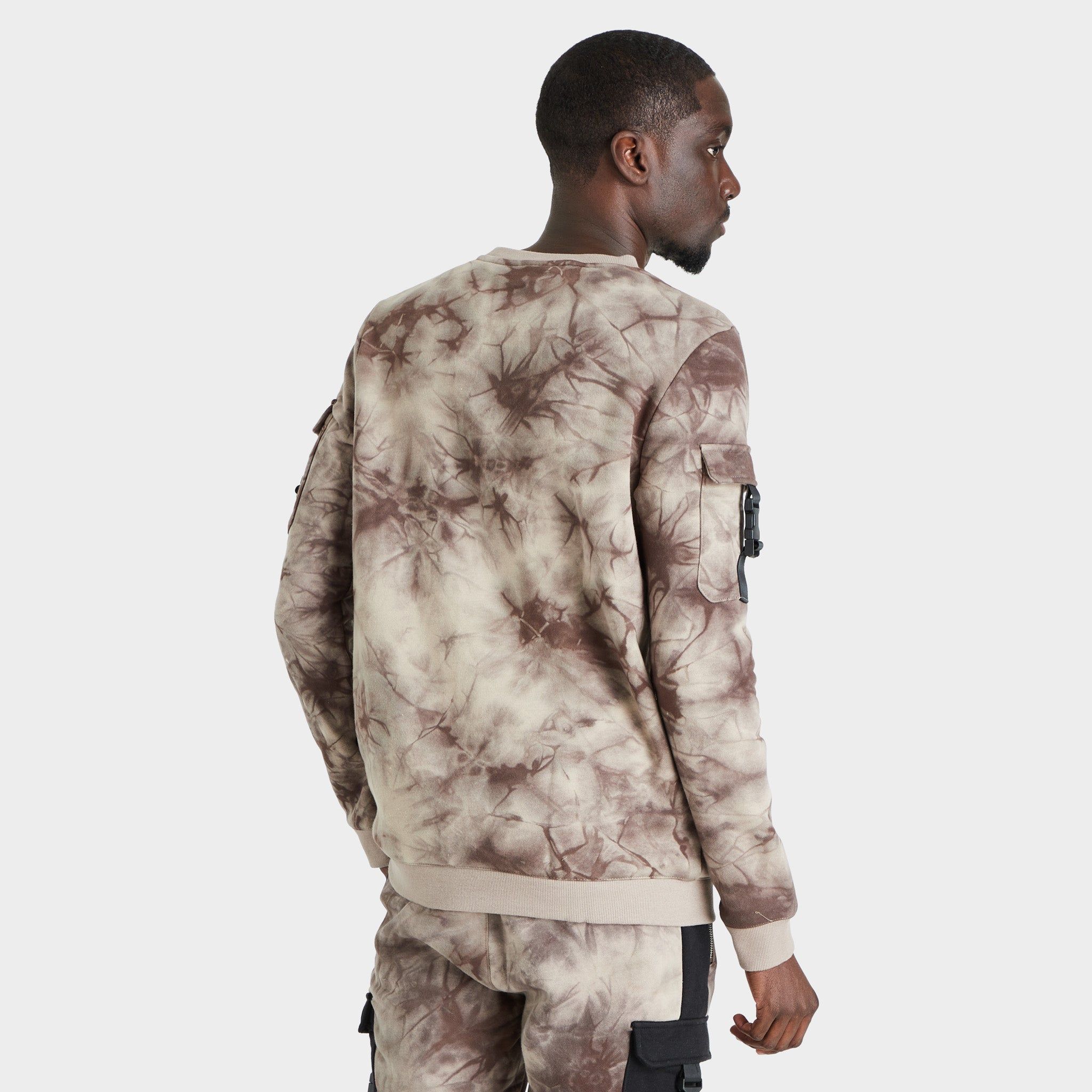 Supply & Demand Submerge Crewneck / Driftwood sold by JD Sports product image thumbnail 2