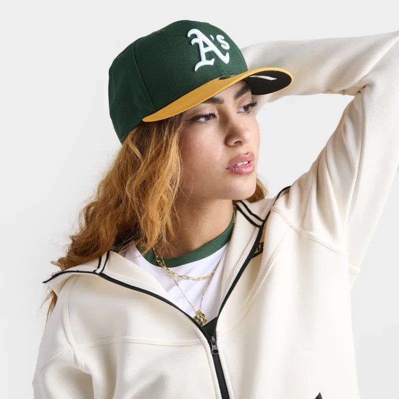 New Era Oakland Athletics MLB 59Fifty Cap Green / Yellow sold by JD Sports