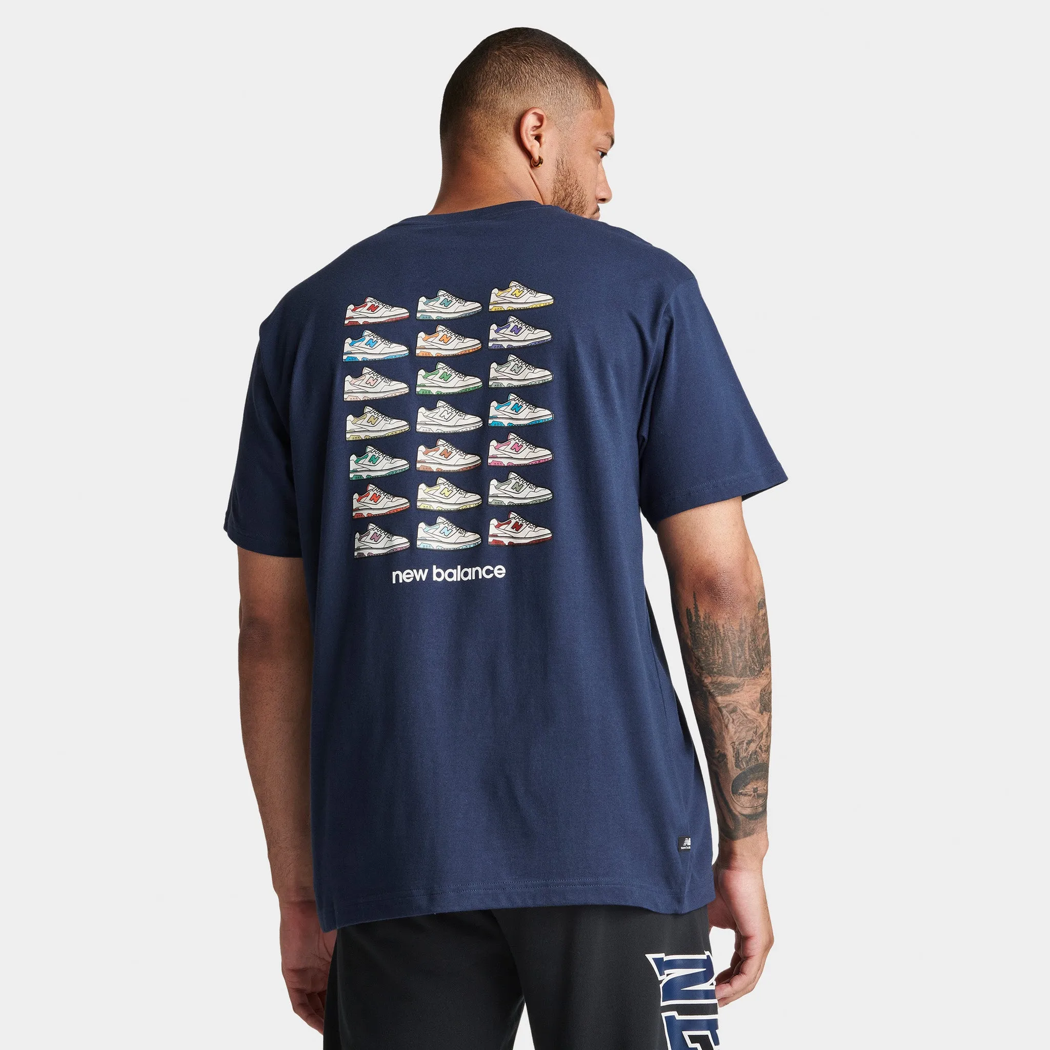 New Balance Essentials 550 Multi T-shirt / NB Navy sold by JD Sports product image thumbnail 2
