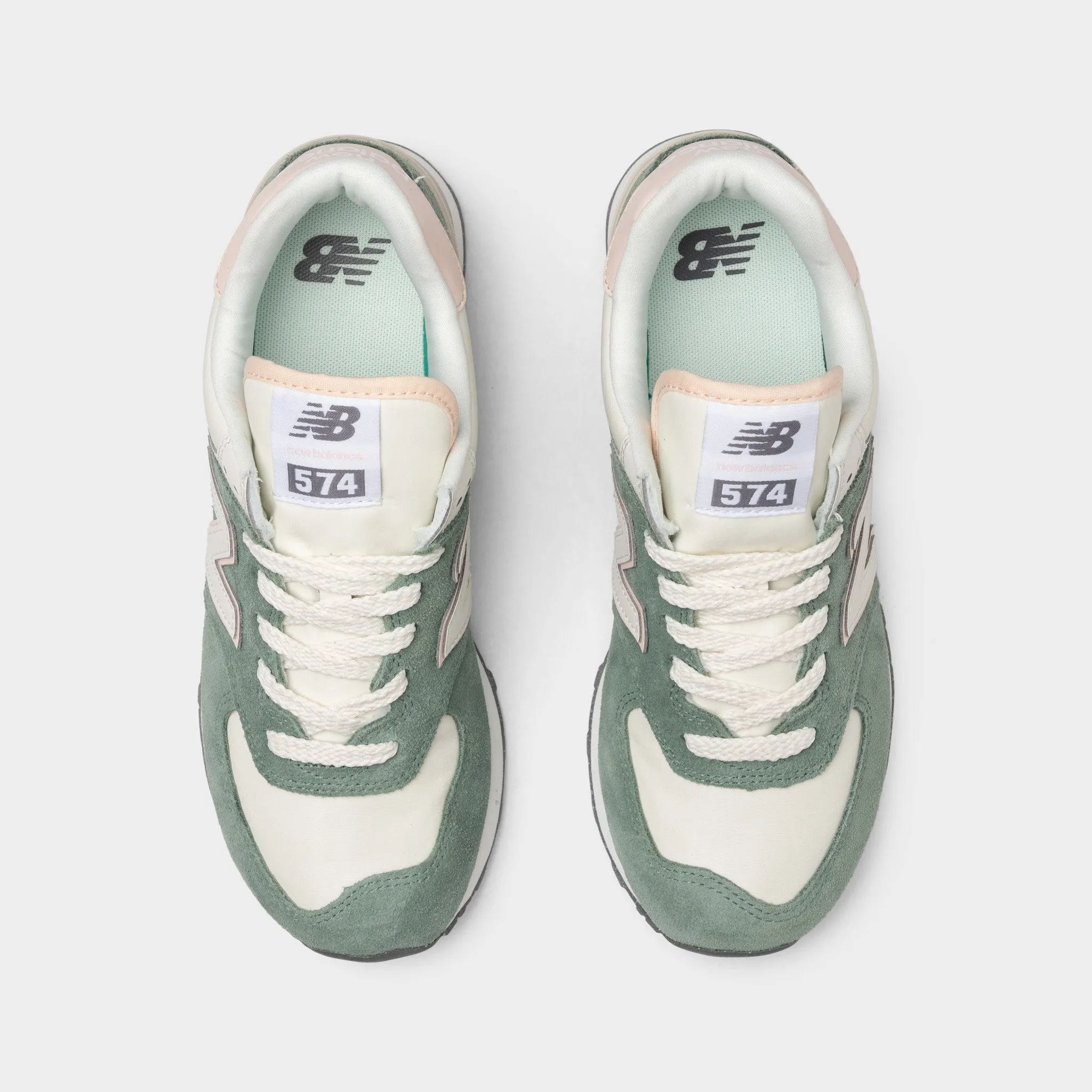 New Balance Women's WL574AJ2 Dark Juniper / Quartz Pink sold by JD Sports product image thumbnail 5