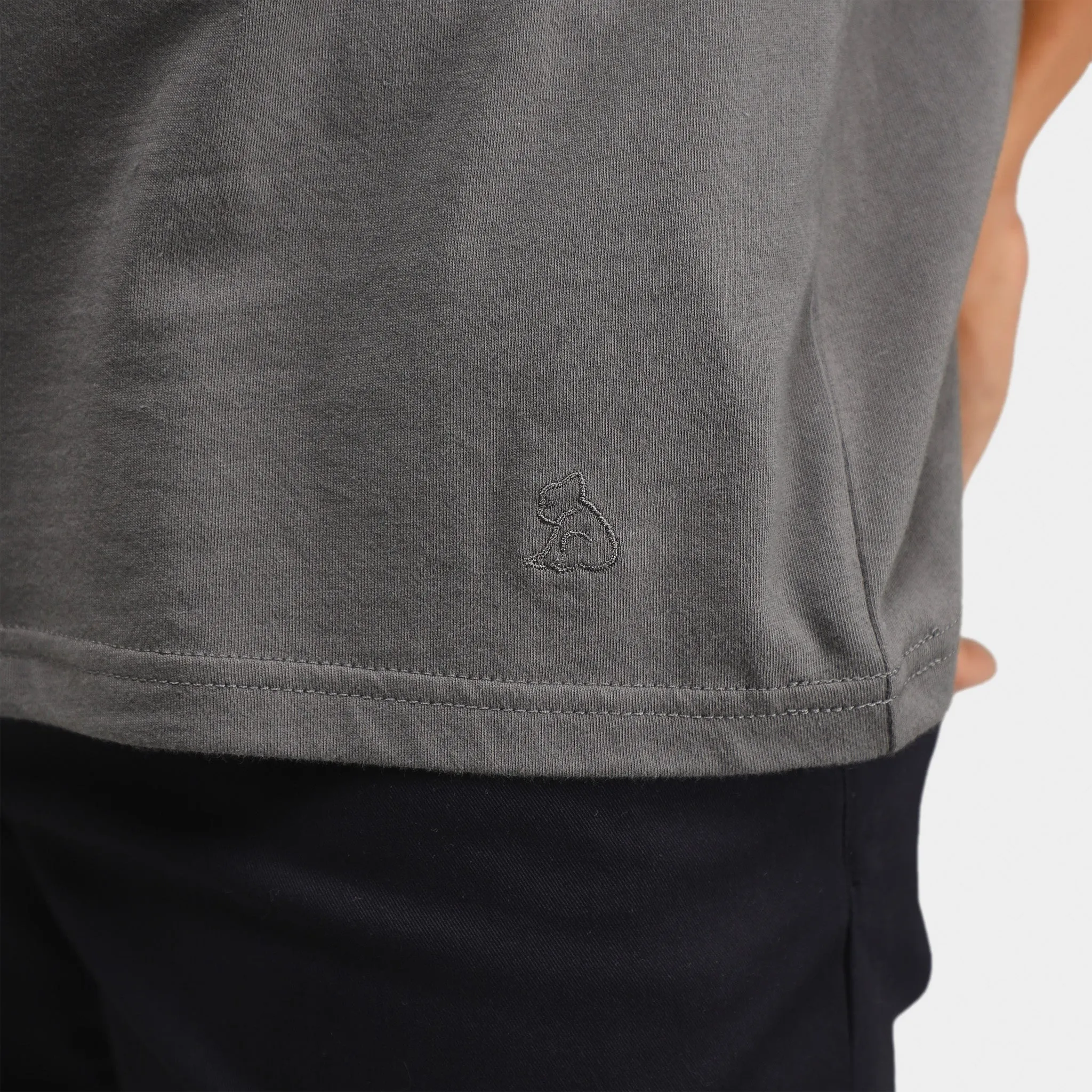 Kuwalla Organic Standard T-shirt / Stone Grey sold by JD Sports product image thumbnail 4