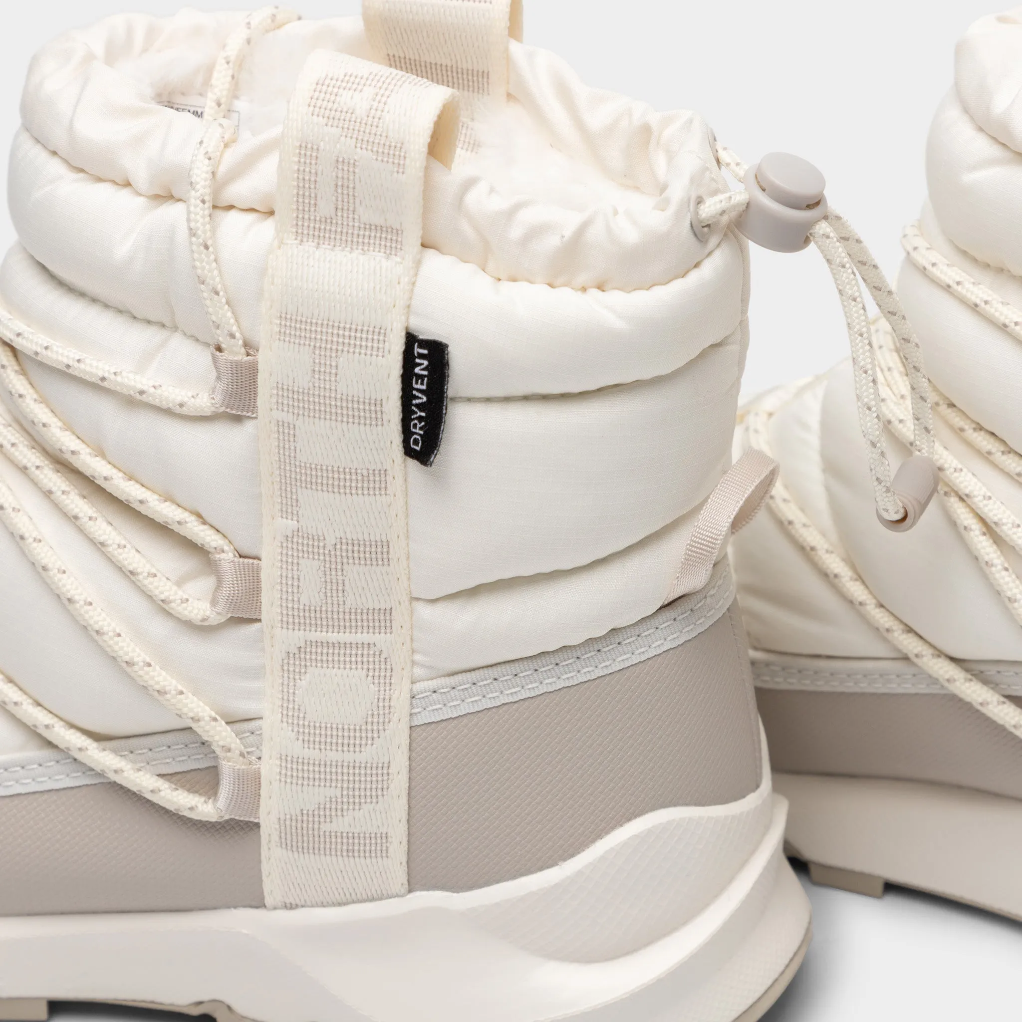 The North Face Women's ThermoBall Lace Up Waterproof Boot Gardenia White / Silver Grey sold by JD Sports product image thumbnail 3