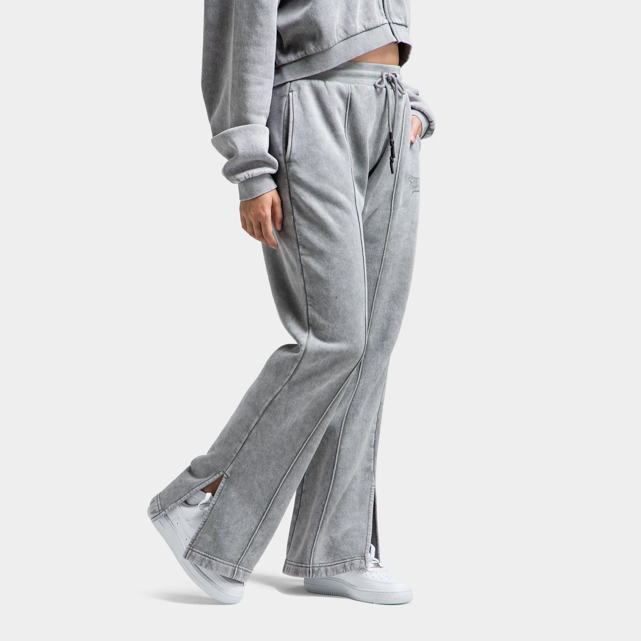 Supply & Demand Women's Monair Split Flare Pants / Grey sold by JD Sports product image thumbnail 3