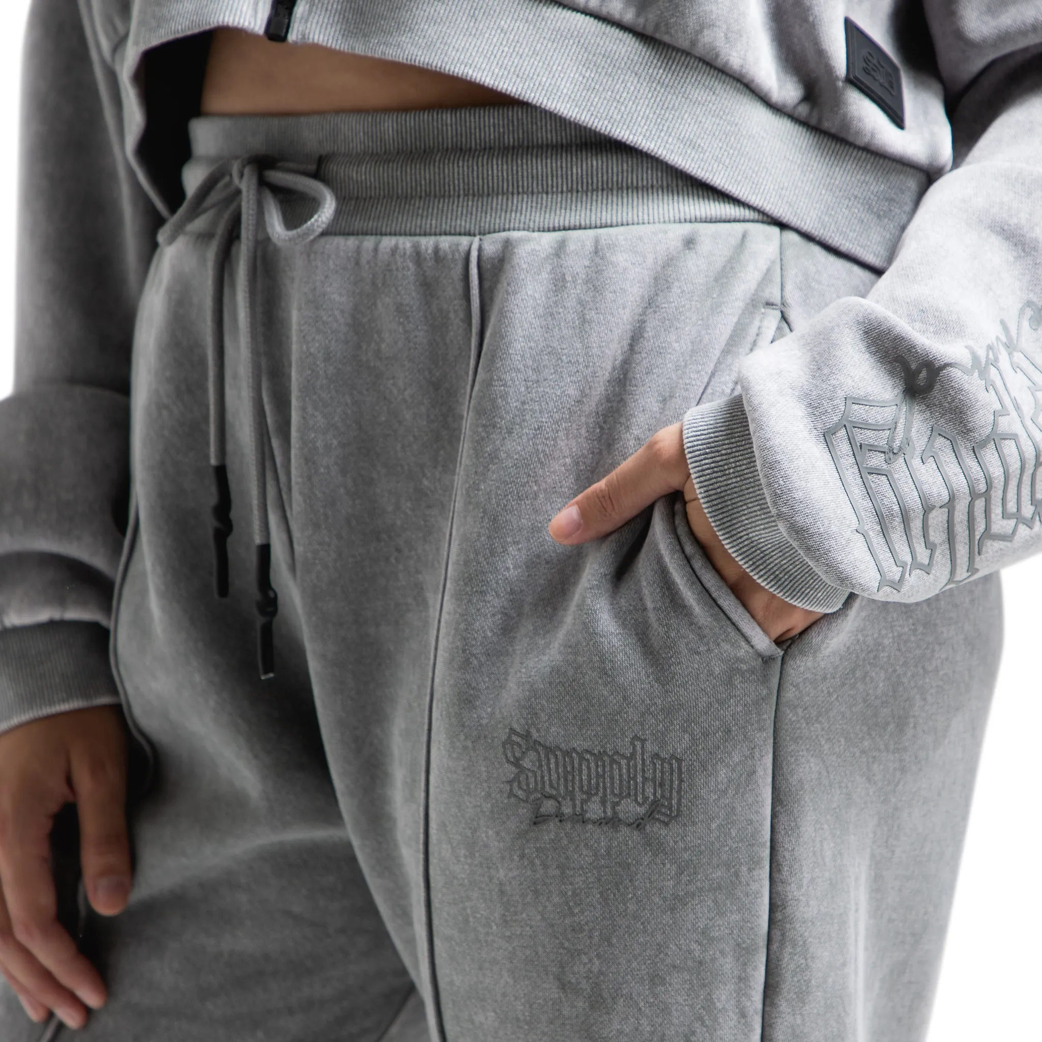 Supply & Demand Women's Monair Split Flare Pants / Grey sold by JD Sports product image thumbnail 5