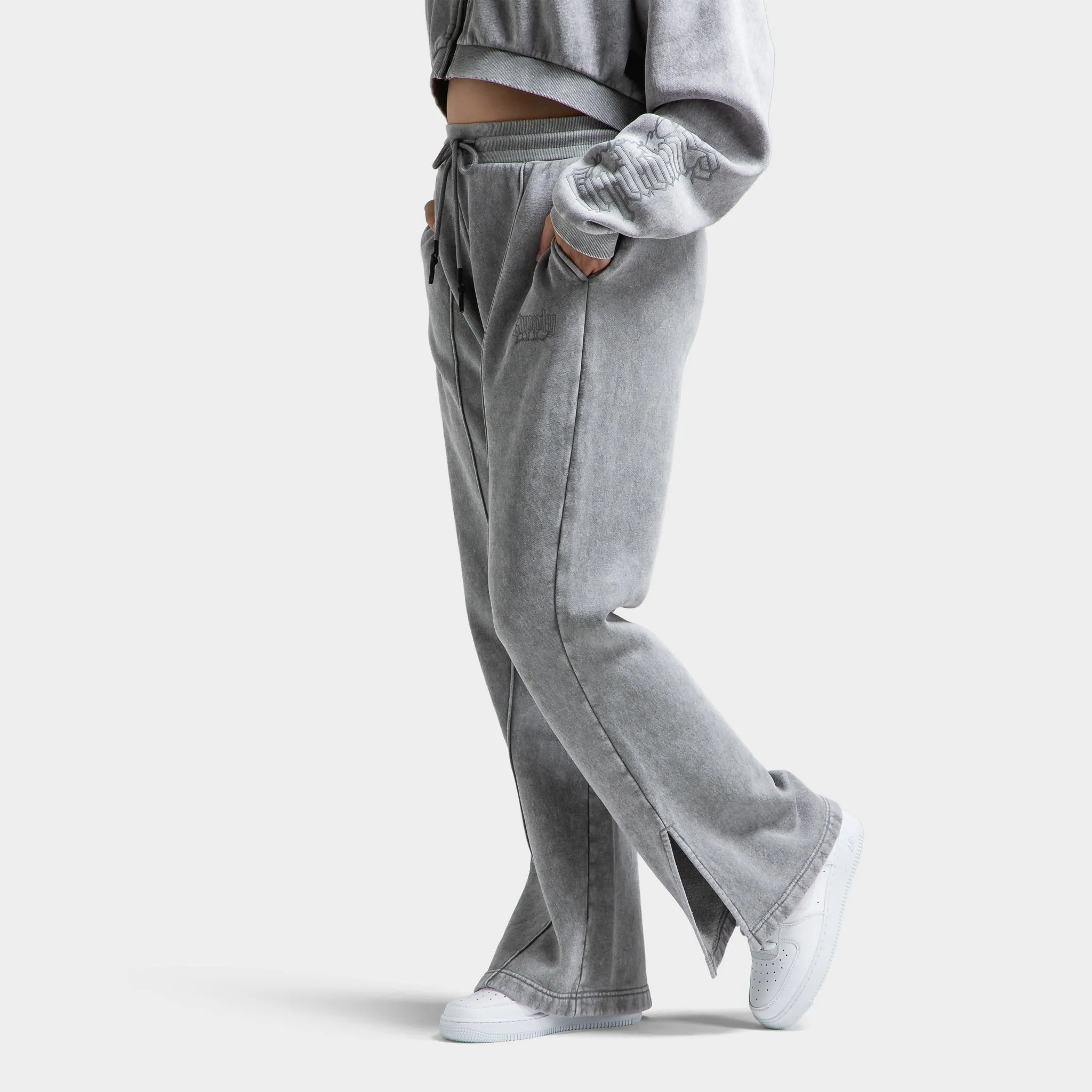 Supply & Demand Women's Monair Split Flare Pants / Grey sold by JD Sports product image thumbnail 4