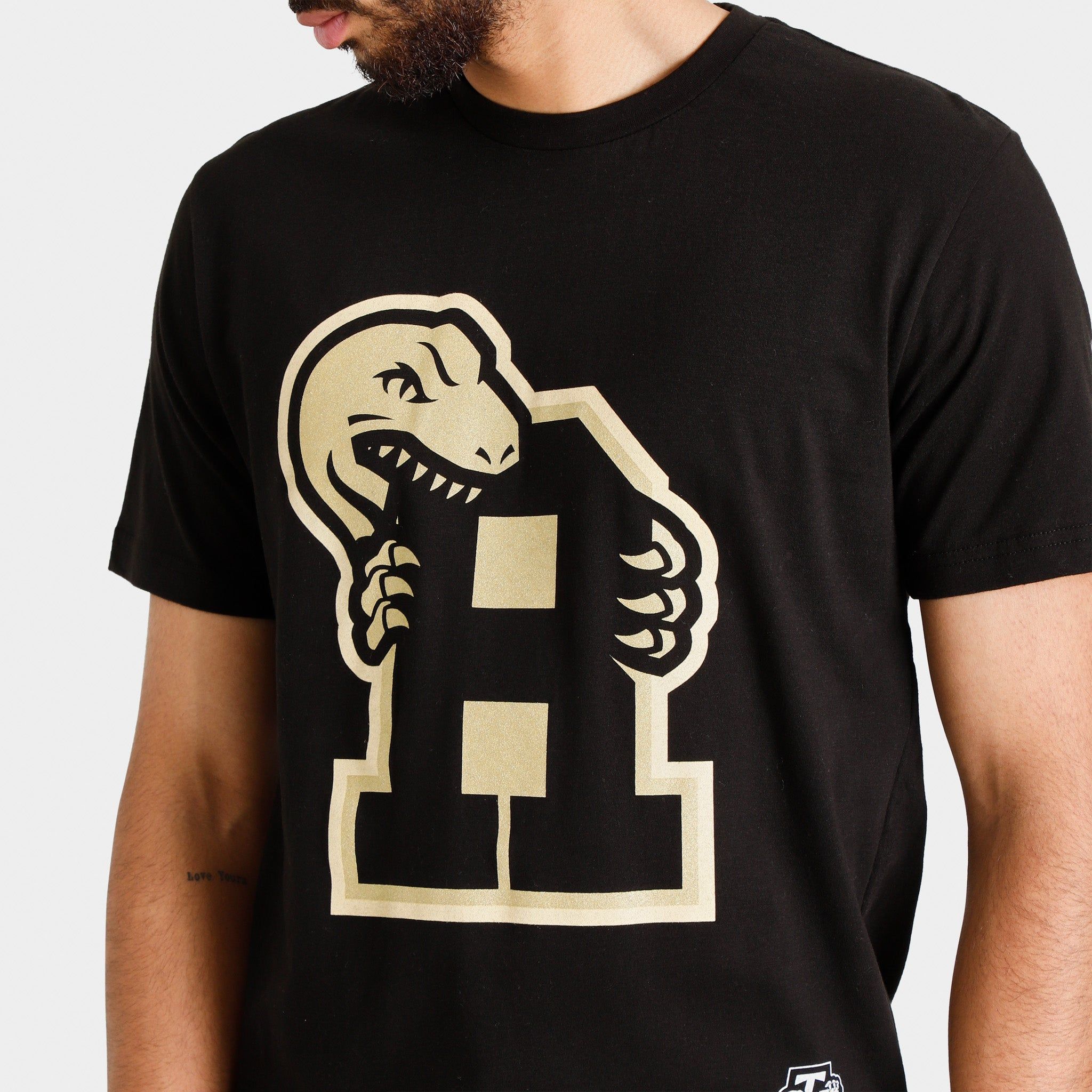 Mitchell & Ness Toronto Raptors Graduation T-Shirt Black / Gold sold by JD Sports product image thumbnail 4