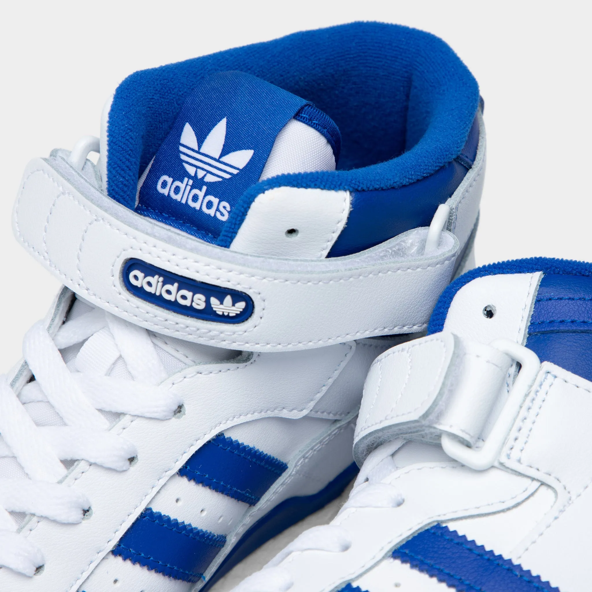 adidas Originals Forum Mid White / Royal Blue sold by JD Sports product image thumbnail 3
