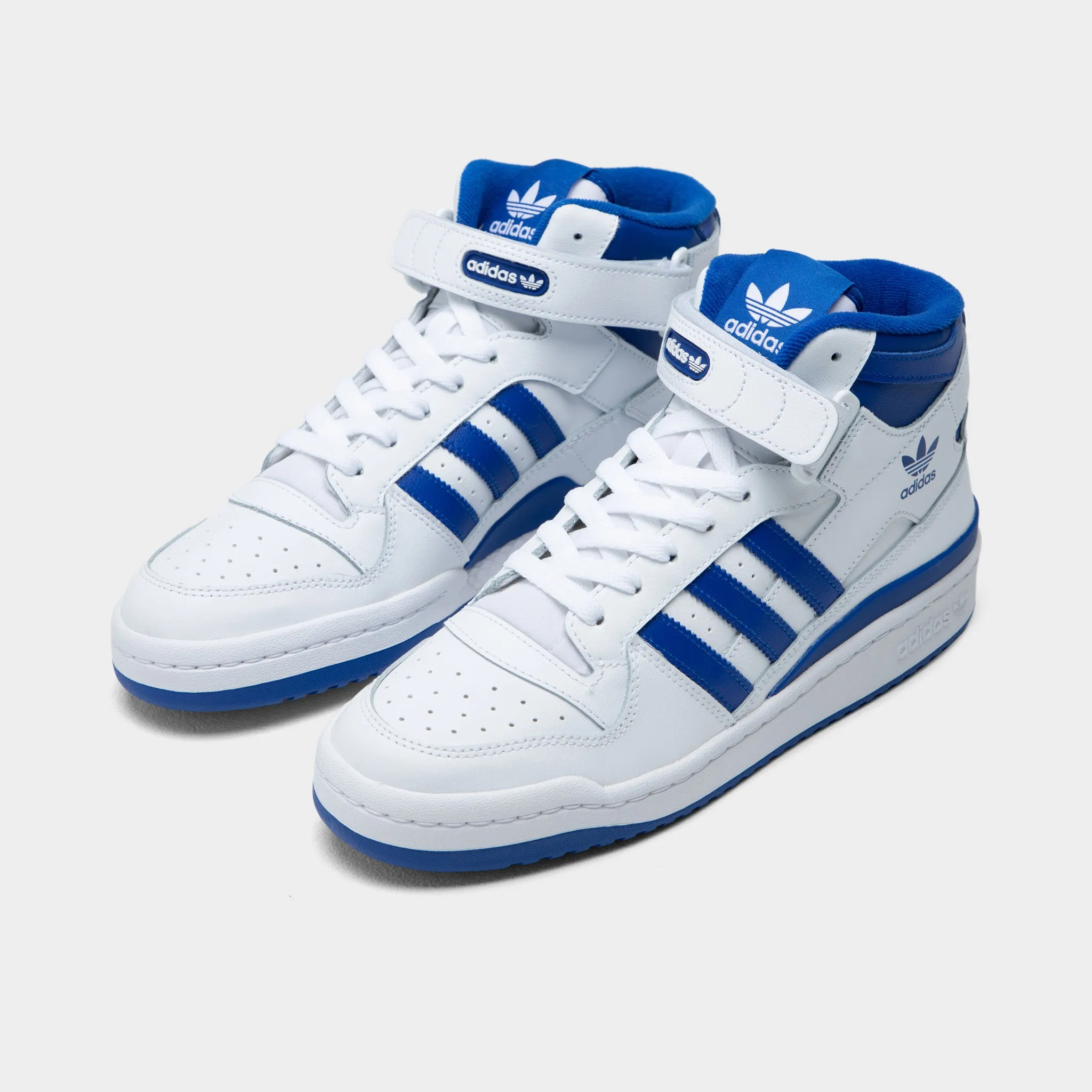 adidas Originals Forum Mid White / Royal Blue sold by JD Sports product image thumbnail 2