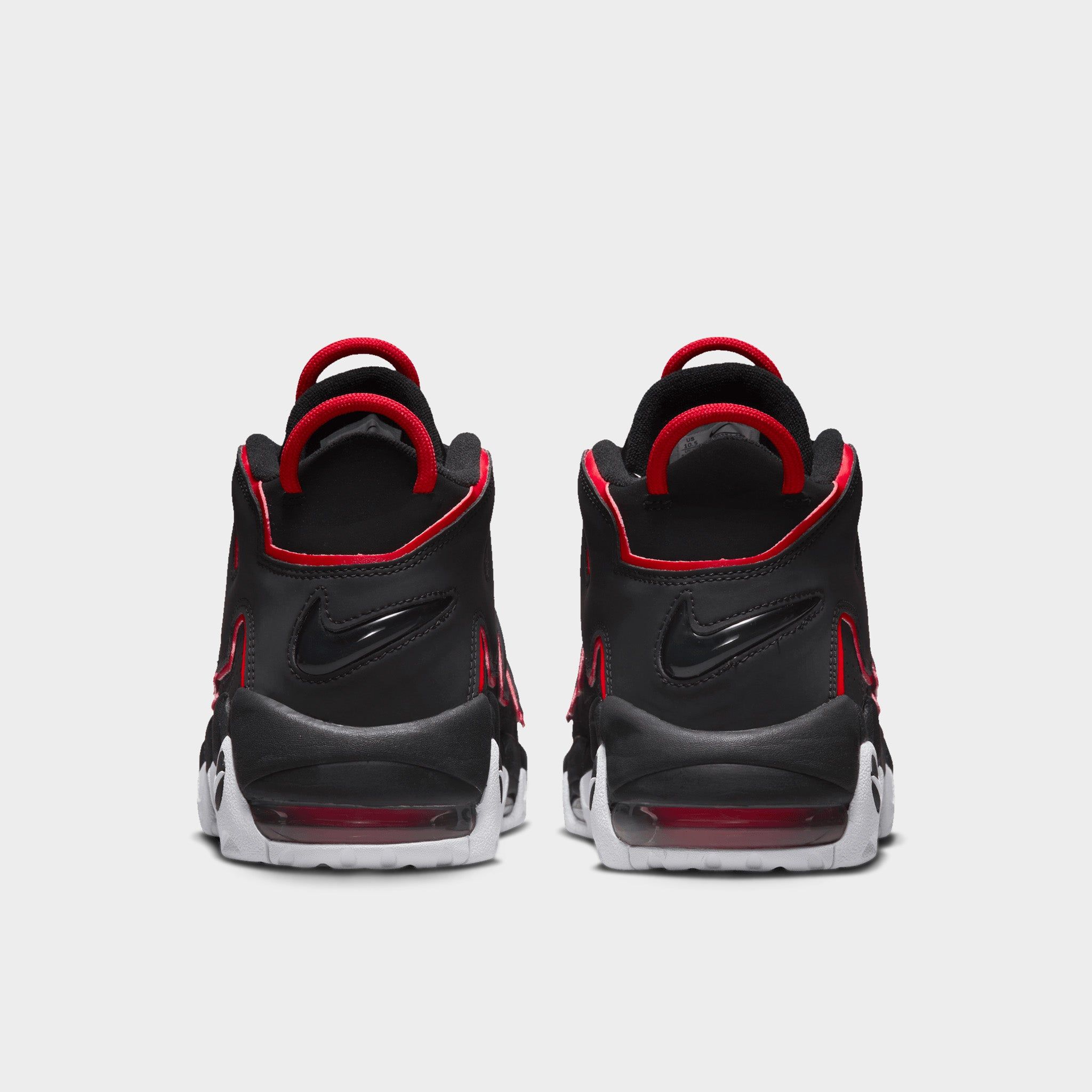 Nike Air More Uptempo `96 Black / Black - University Red sold by JD Sports product image thumbnail 4