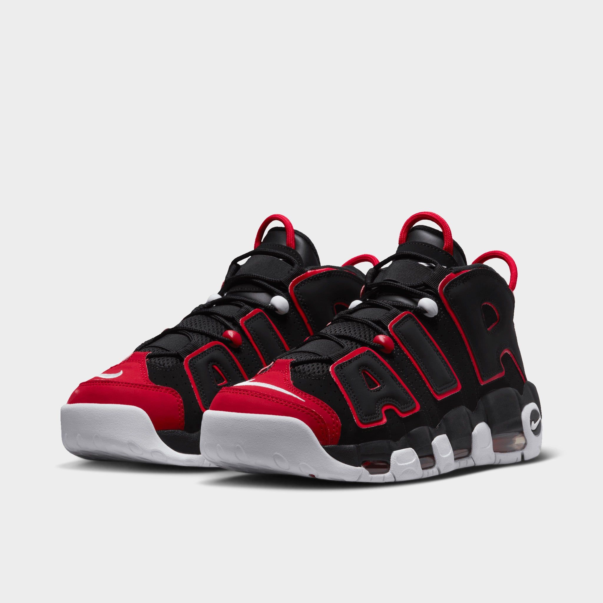 Nike Air More Uptempo `96 Black / Black - University Red sold by JD Sports product image thumbnail 2