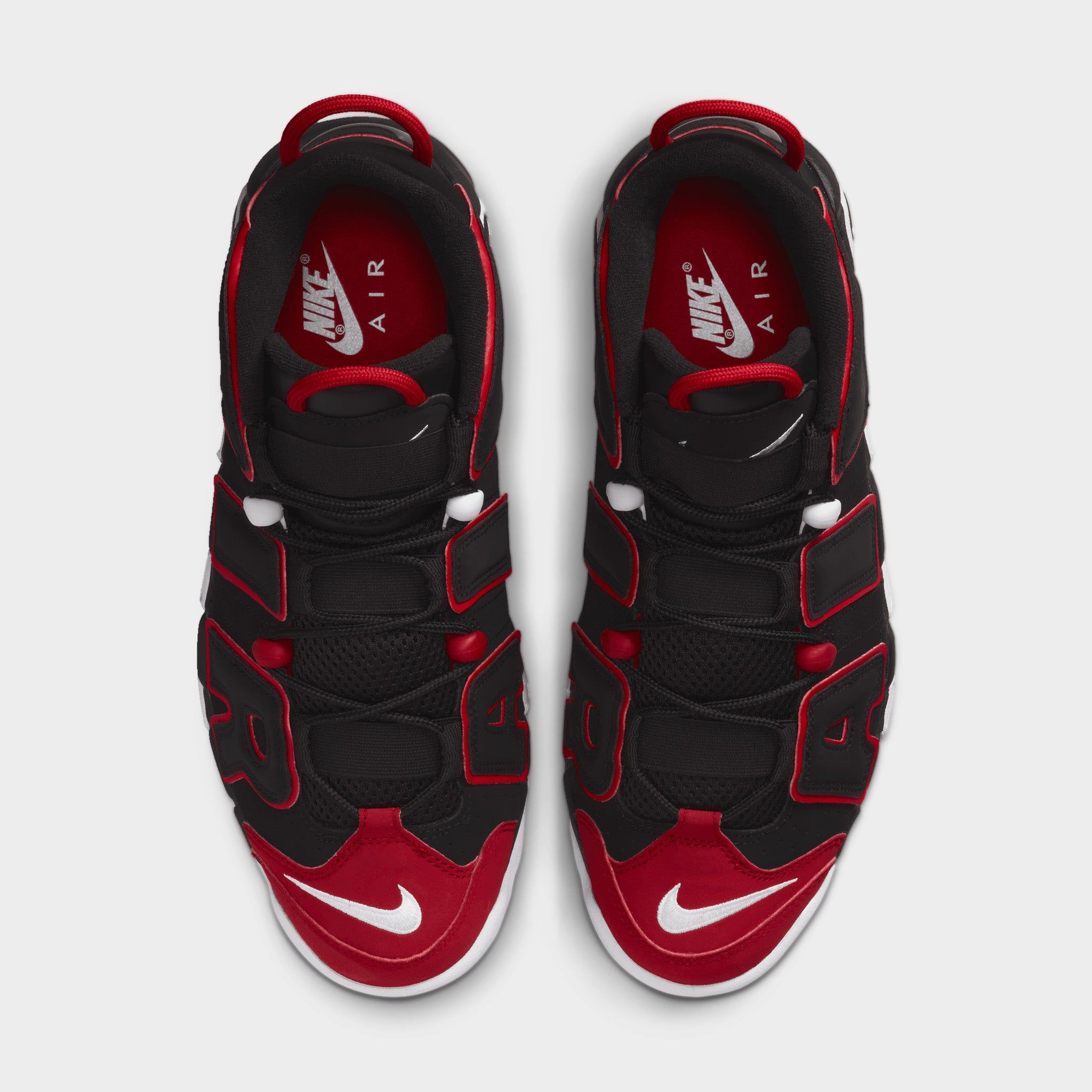 Nike Air More Uptempo `96 Black / Black - University Red sold by JD Sports product image thumbnail 5