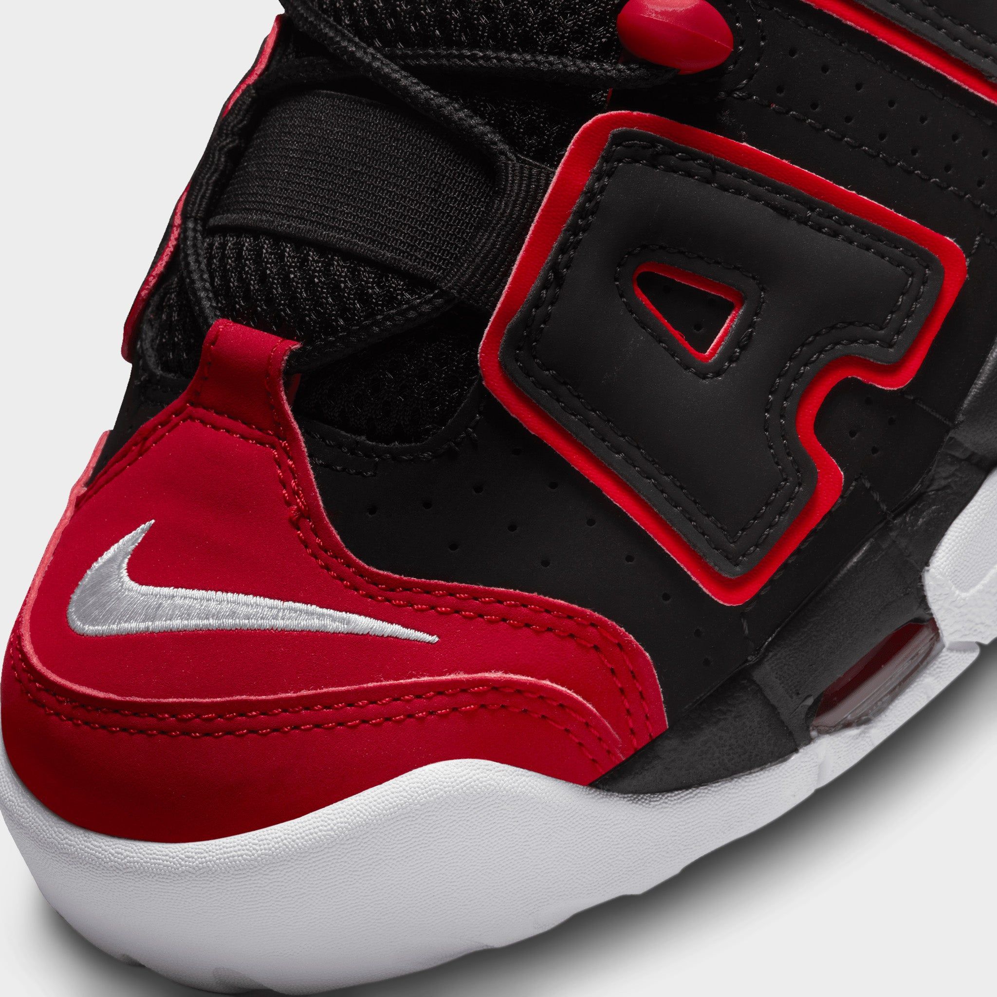 Nike Air More Uptempo `96 Black / Black - University Red sold by JD Sports product image thumbnail 3