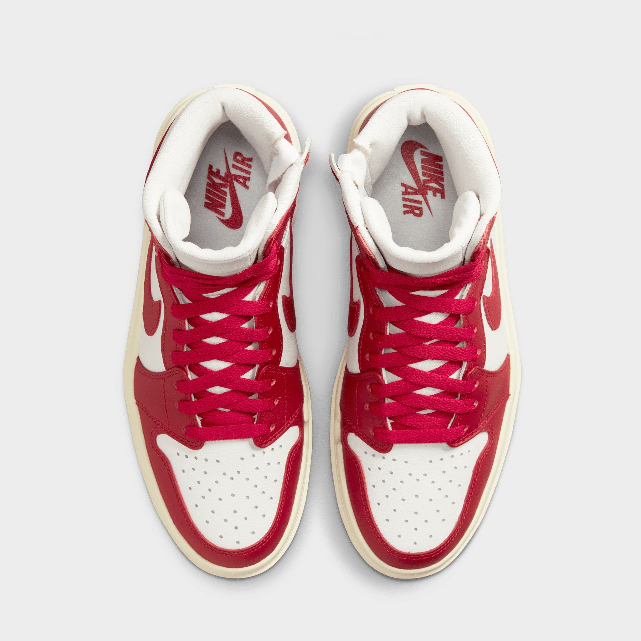 Jordan Women's 1 Elevate High Summit White / Coconut Milk - Varsity Red sold by JD Sports product image thumbnail 5