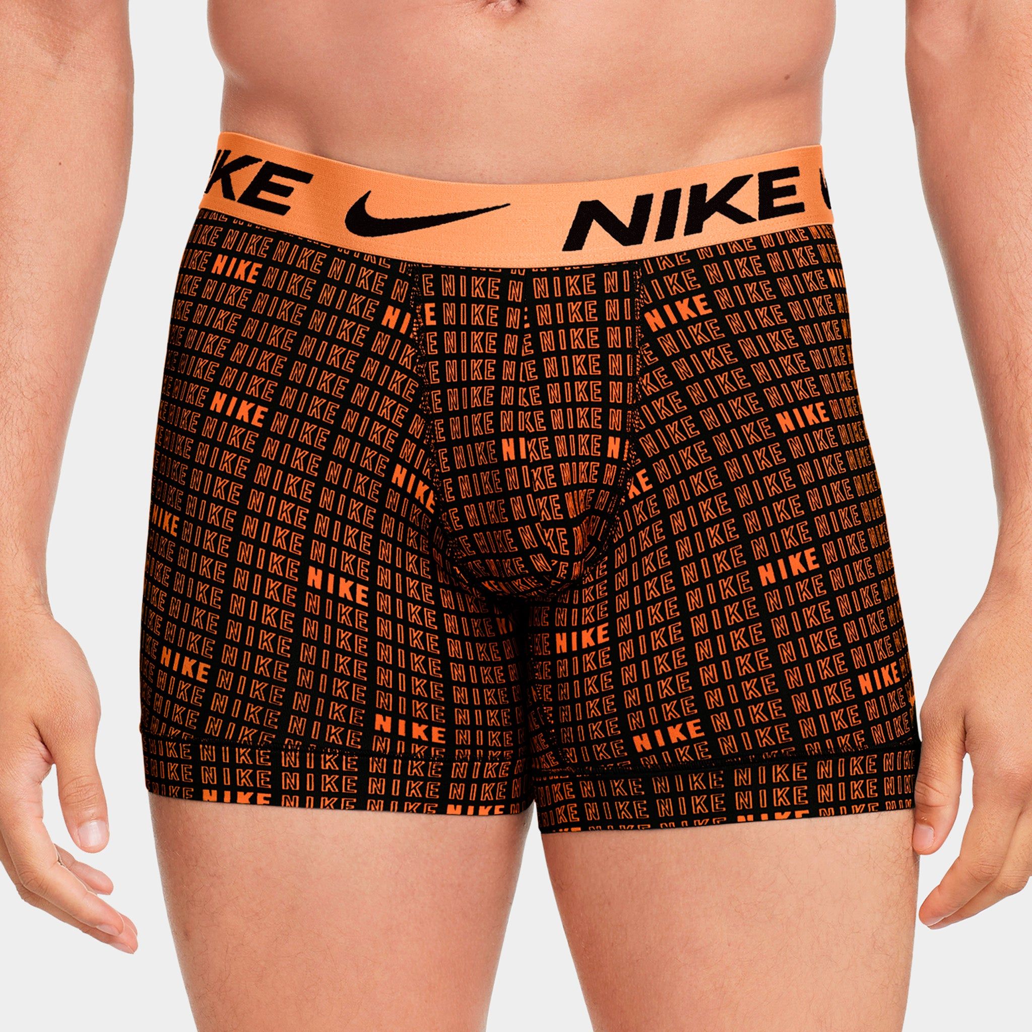 Nike Essential Microboxer Brief 3 Pack / Nike Logo Print Onyx sold by JD Sports