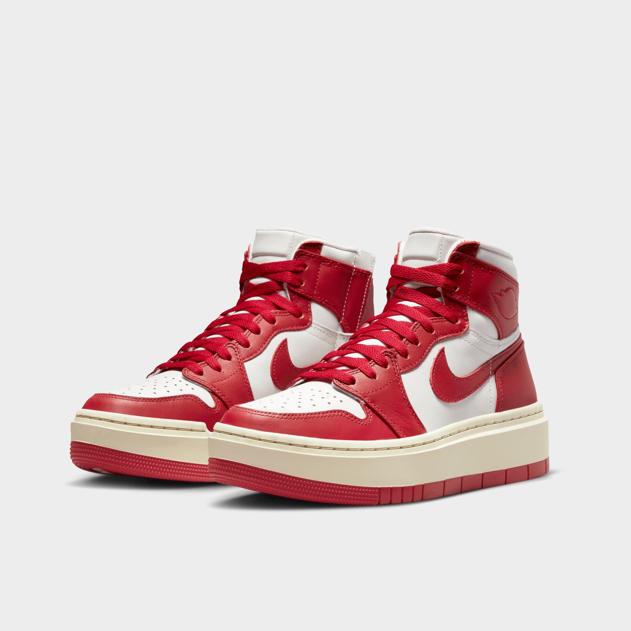 Jordan Women's 1 Elevate High Summit White / Coconut Milk - Varsity Red sold by JD Sports product image thumbnail 2