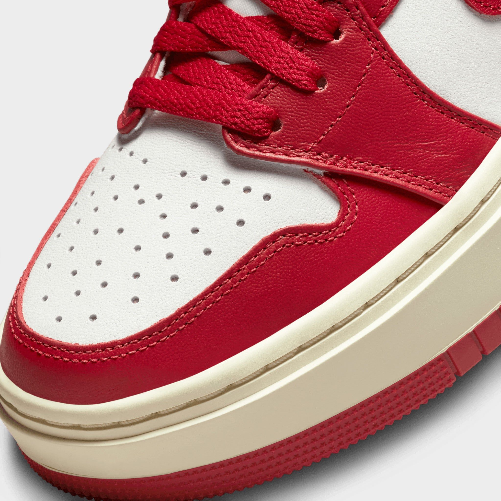 Jordan Women's 1 Elevate High Summit White / Coconut Milk - Varsity Red sold by JD Sports product image thumbnail 3