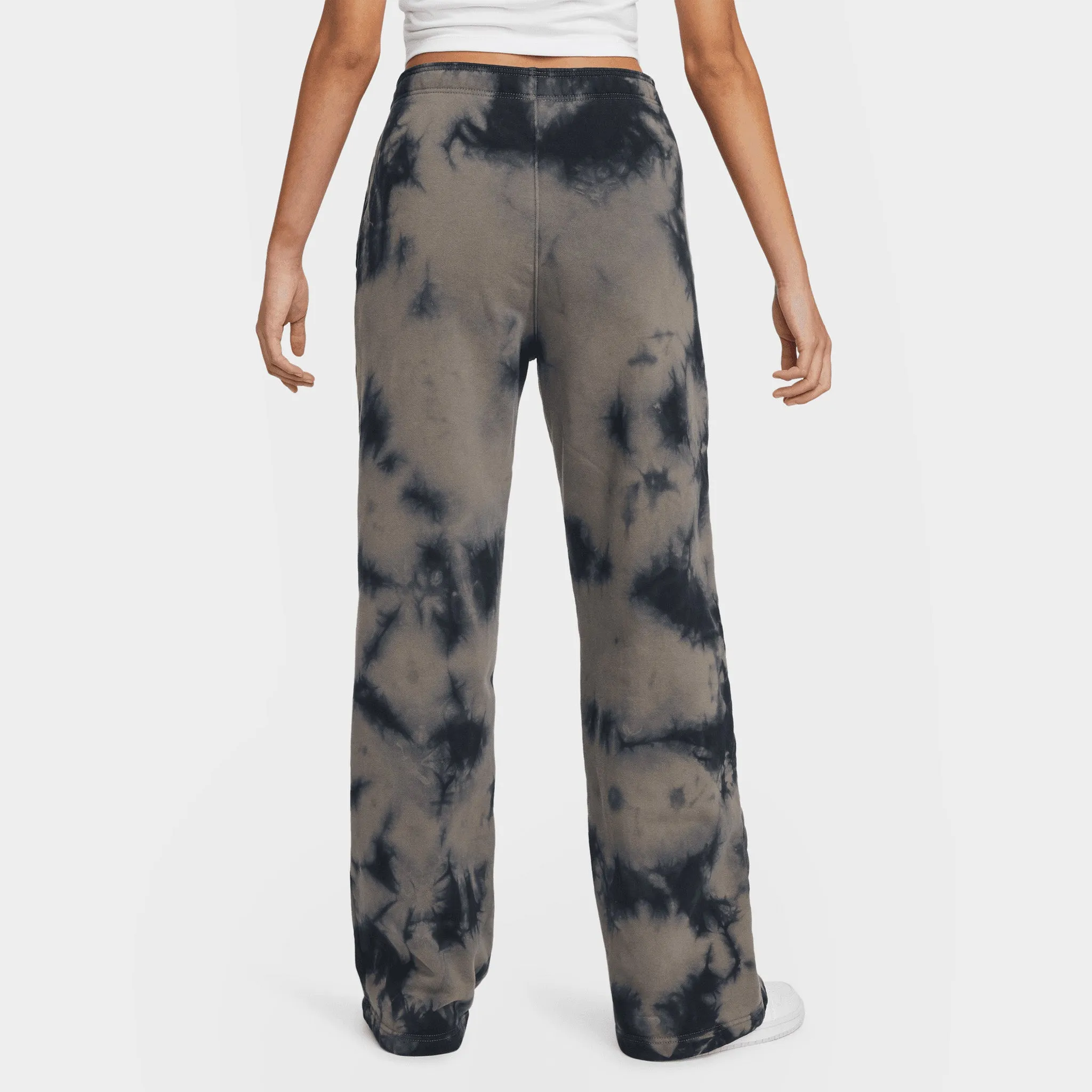 Jordan Women's (Her)itage Fleece Printed Pants Olive Grey / Black - Black sold by JD Sports product image thumbnail 2