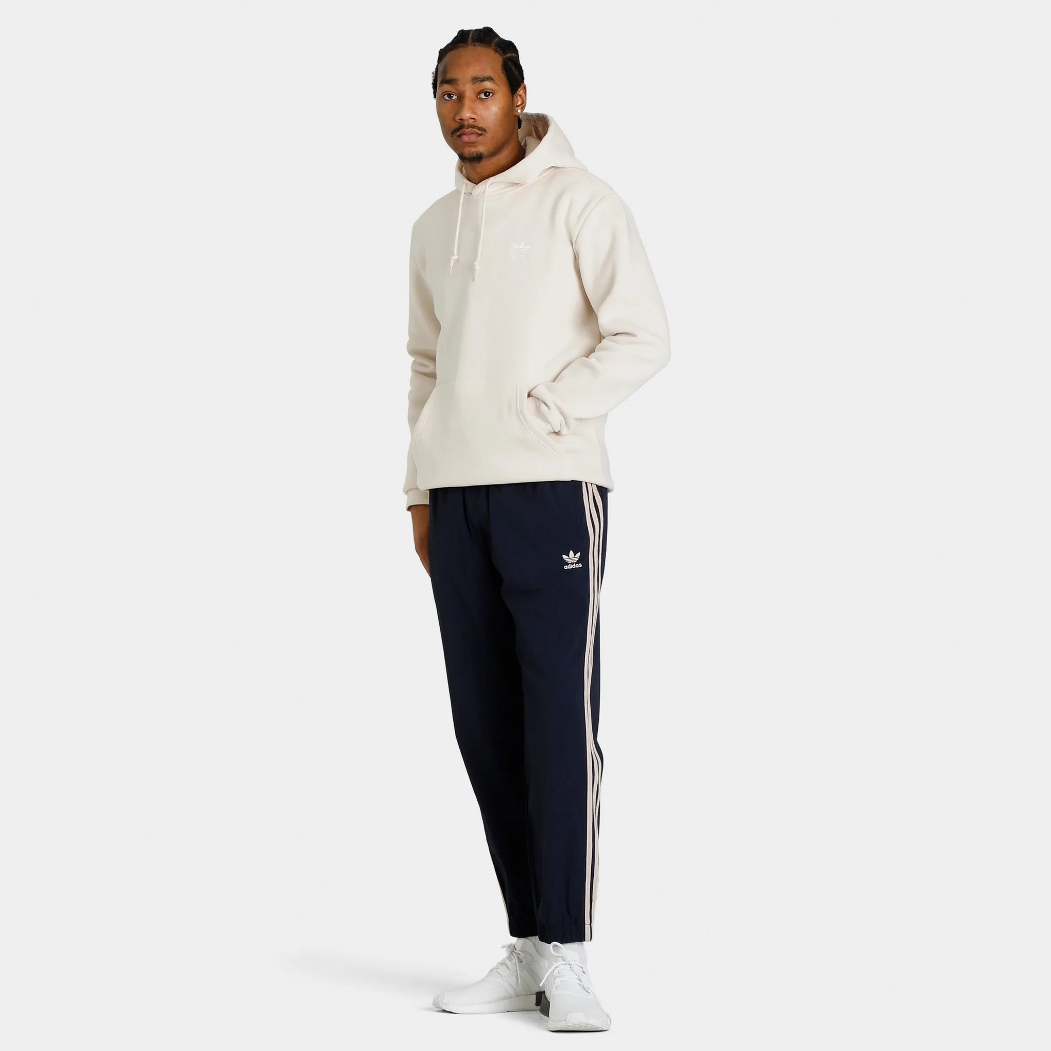 adidas Originals Trefoil Essentials Pullover Hoodie / Wonder White sold by JD Sports product image thumbnail 3