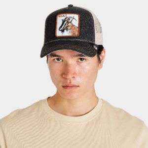 Goorin Bros. The Goat Trucker Hat / Charcoal sold by JD Sports