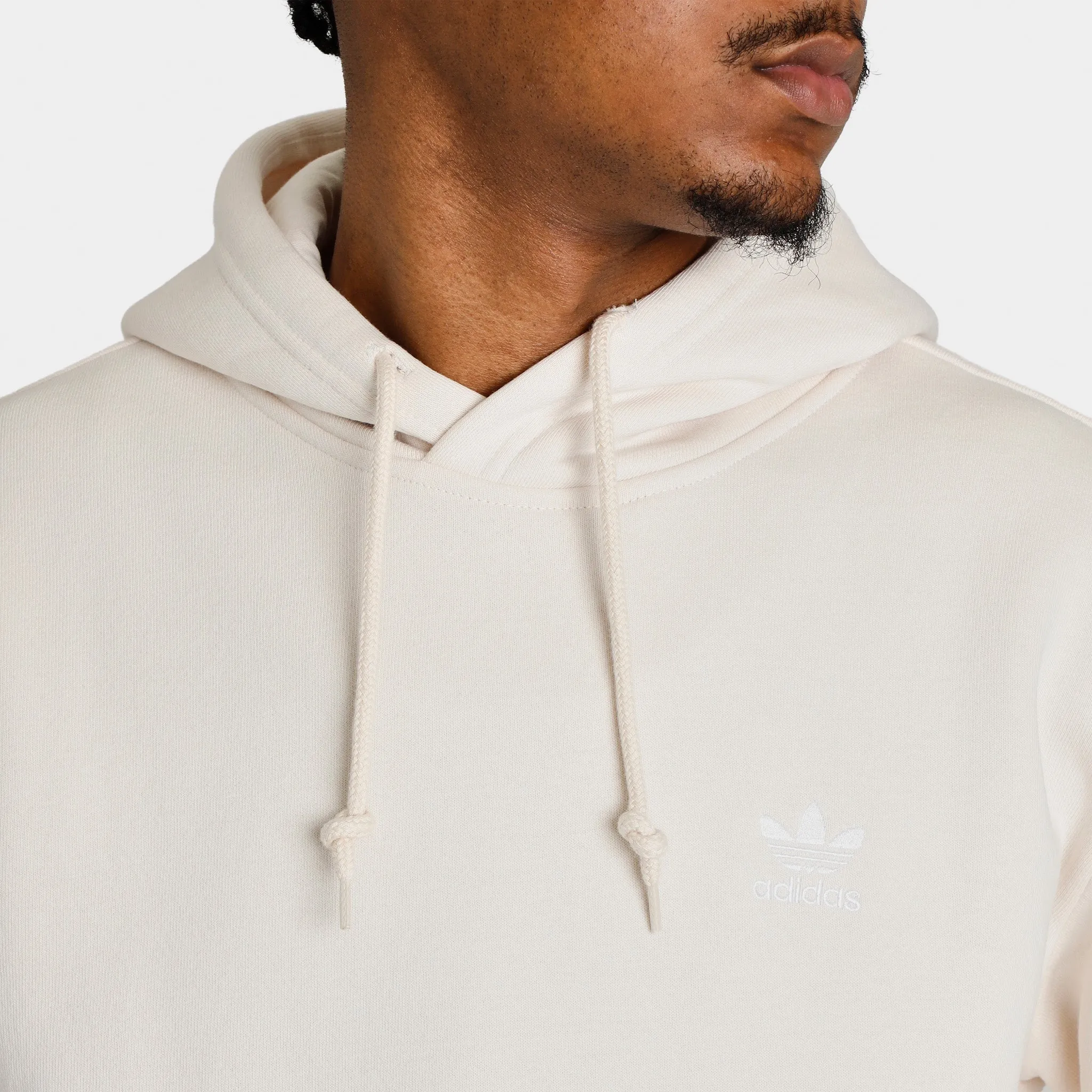 adidas Originals Trefoil Essentials Pullover Hoodie / Wonder White sold by JD Sports product image thumbnail 5
